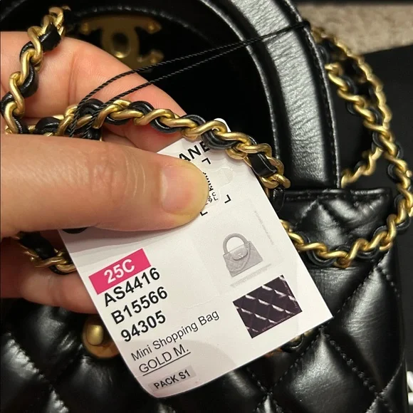 Chanel small Kelly bag. Black calf leather - Picture 17 of 17